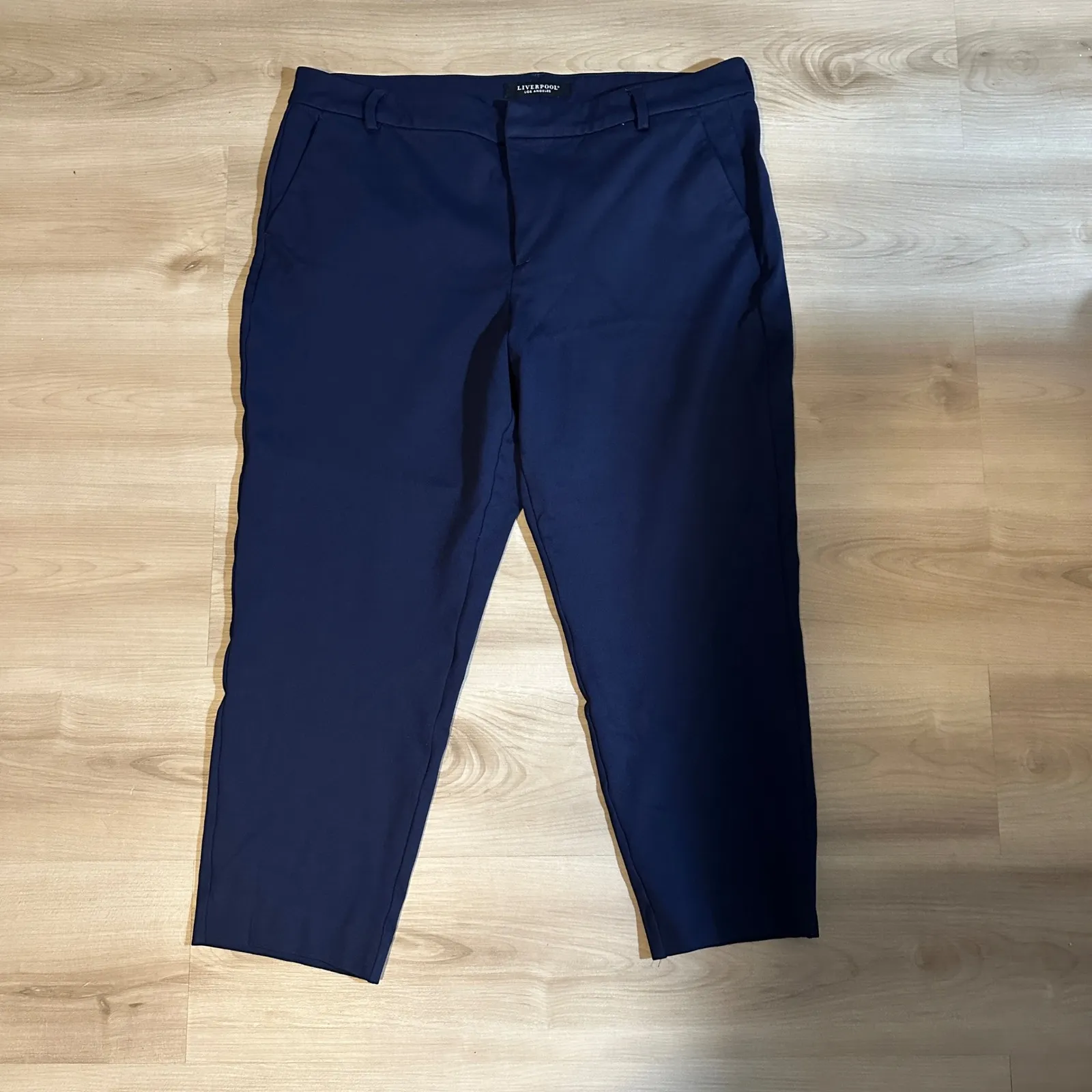 Liverpool Cadet Blue‎ Size 16/33 Kelsey Ponte Knit Trouser Super Stretch Pant - Image 5