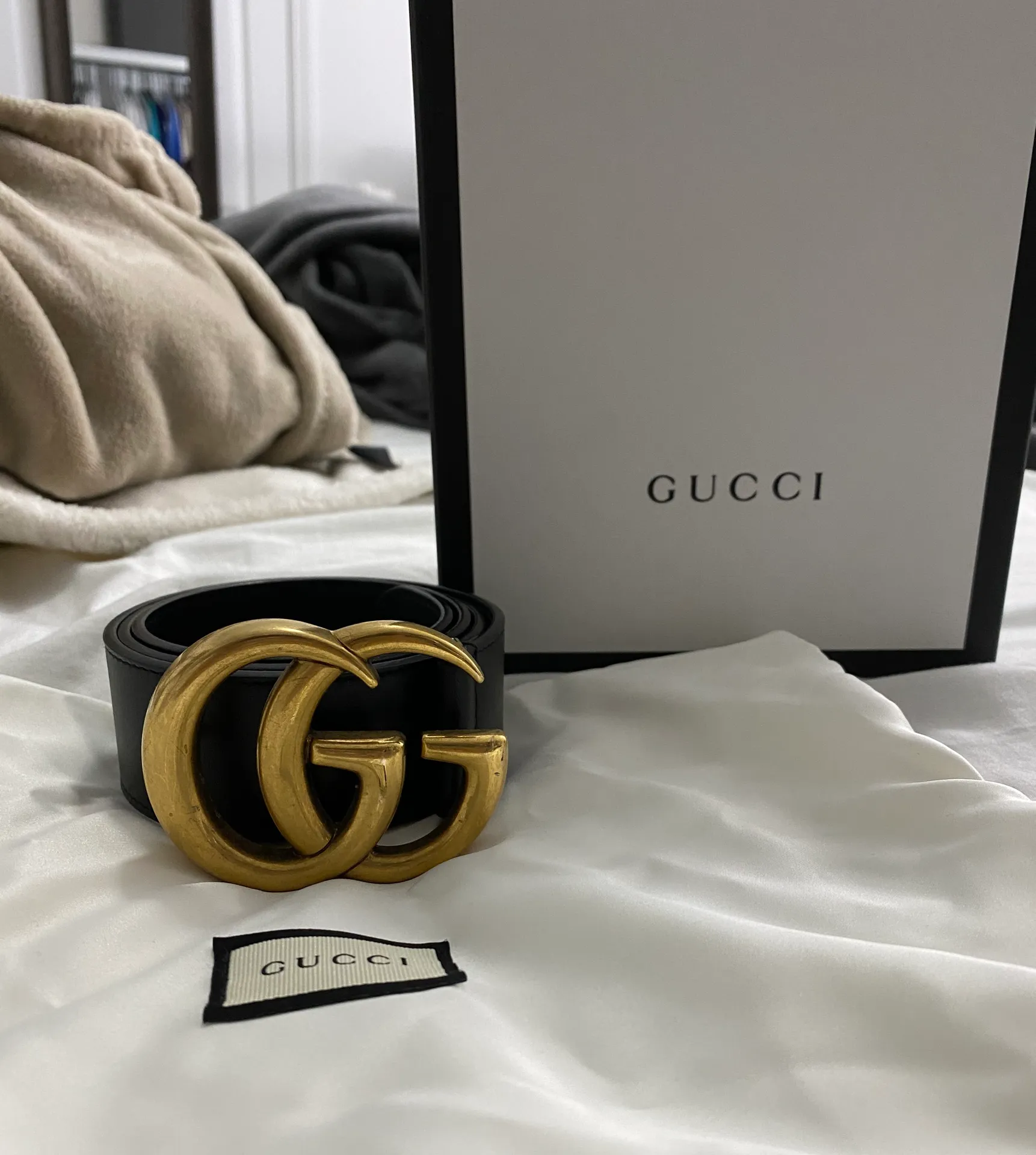 Double G’s Wide Leather Belt - Image 5