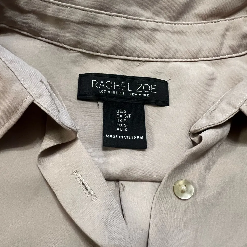 Rachel Zoe  button up tank blouse - Image 2