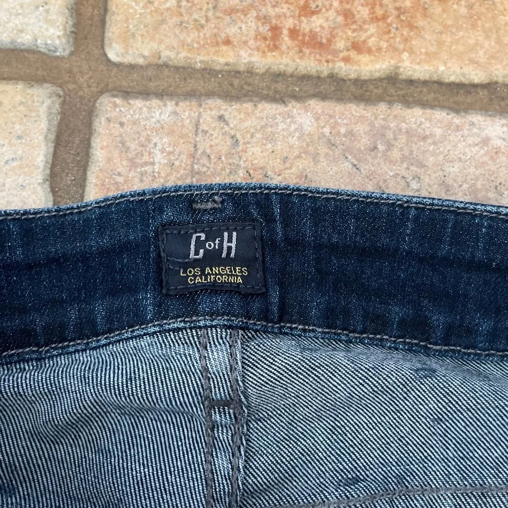 Citizens of humanity racer, skinny, printed coated, jeans, size 25 - Image 5