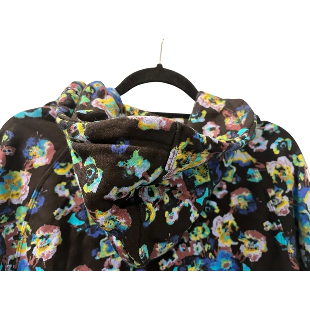 Ulla Johnson Designers For Democracy Harris Walz Hoodie Size Large Zip Up Black - Image 11