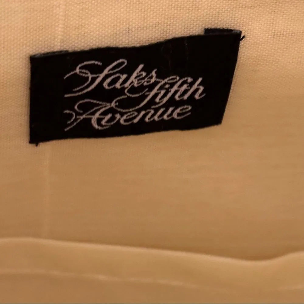 Saks Fifth Avenue Gold Tote NWT - Image 3