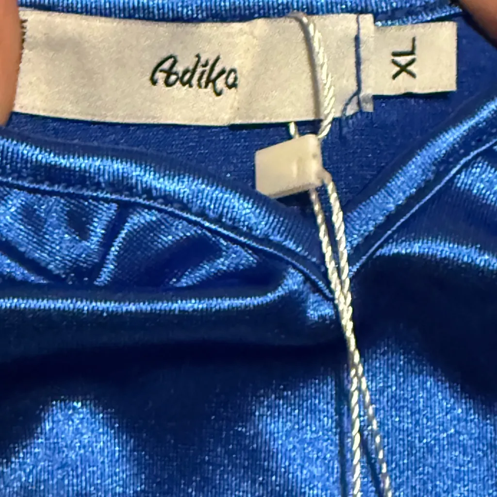 🏷️NWT Adika Satin Thong Bodysuit Size XL - Image 4