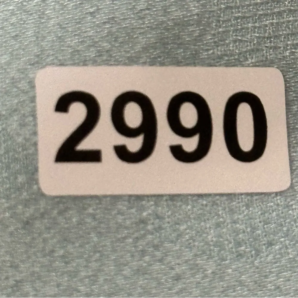 Current Air Women’s Size M Light Blue Square Jacquard V-Neck Top Blouse - Image 7