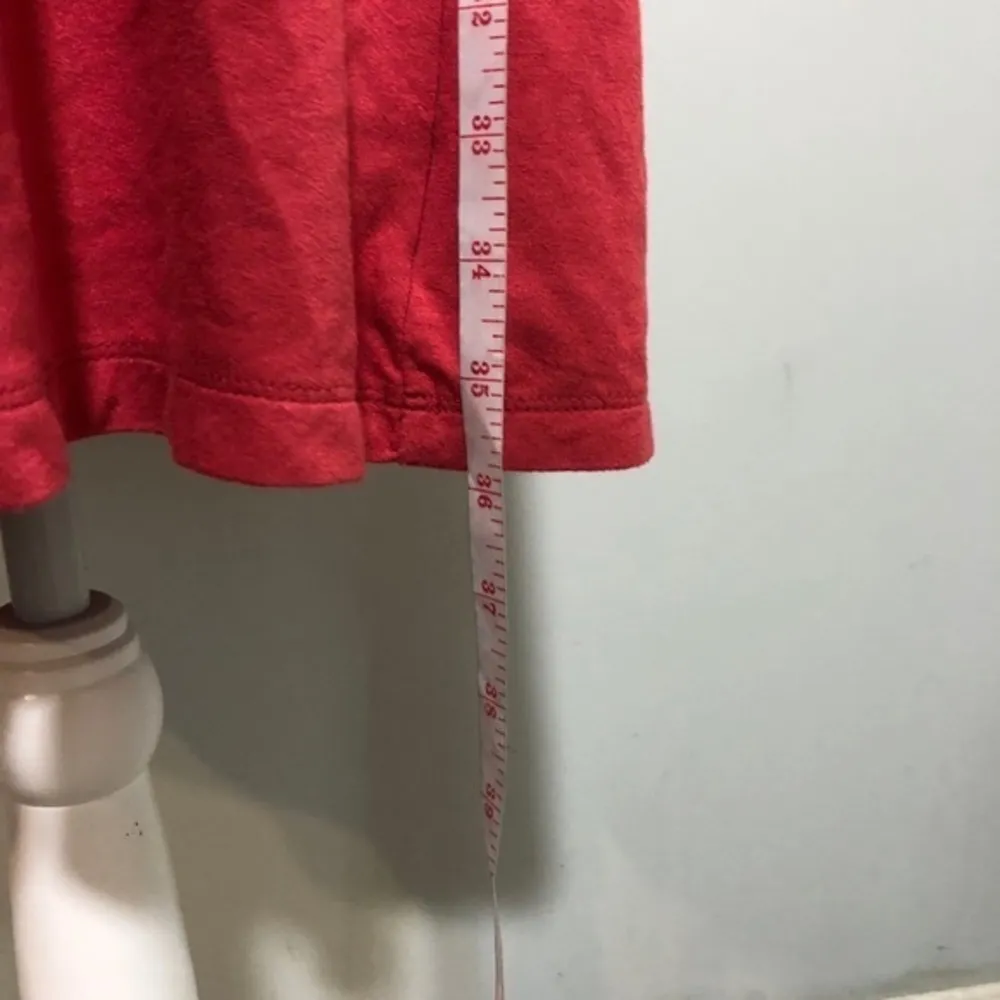 NWOT Coral Red Sleeveless Tank Dress New Medium - Image 6