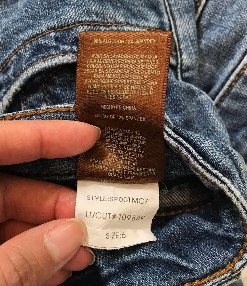 Kut from the Kloth Straight leg jeans 6 denim casual distressed denim pants - Image 10