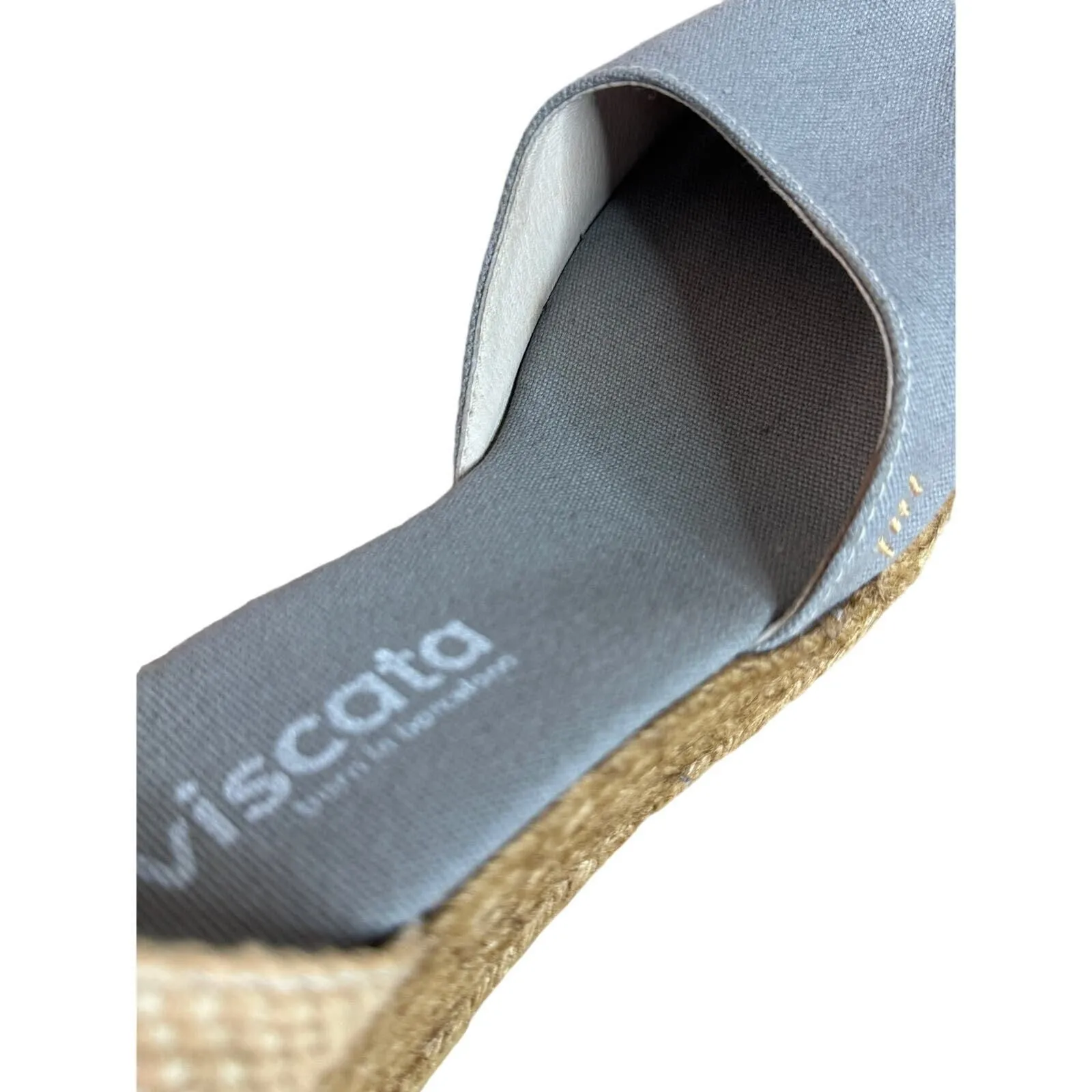 Viscata Shoes Womens 8.5 US 40 EU Gray Escala Espadrilles Wedges‎ Summer Casual - Image 7
