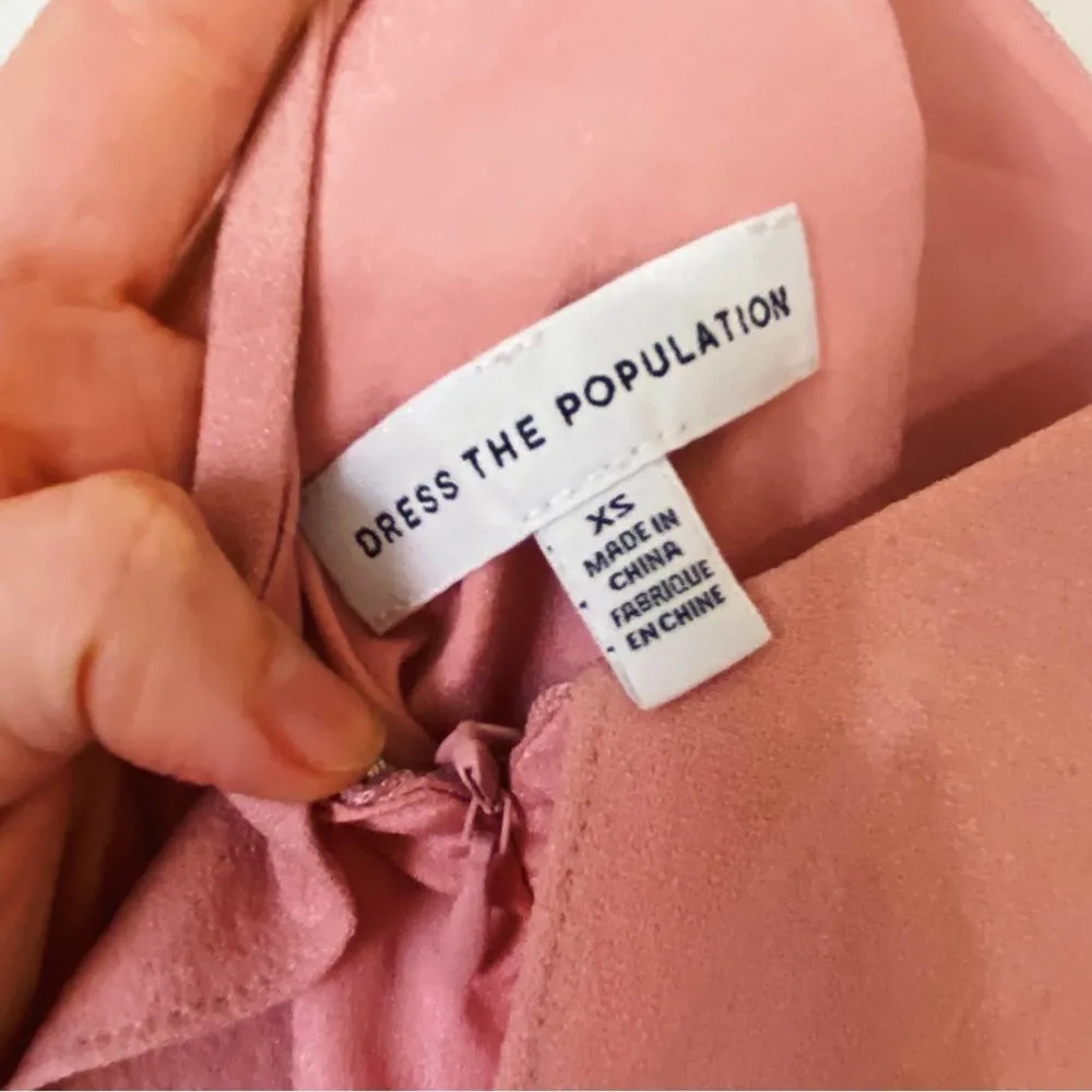 Alondra Midi Dress in Blush Pink - Image 7