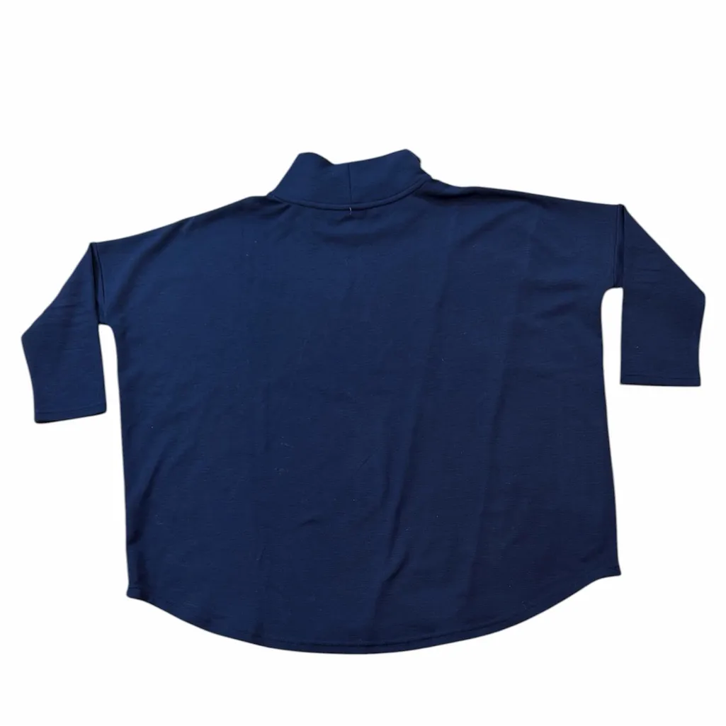 Tuckernuck Sport Navy Turtleneck Top - Image 3