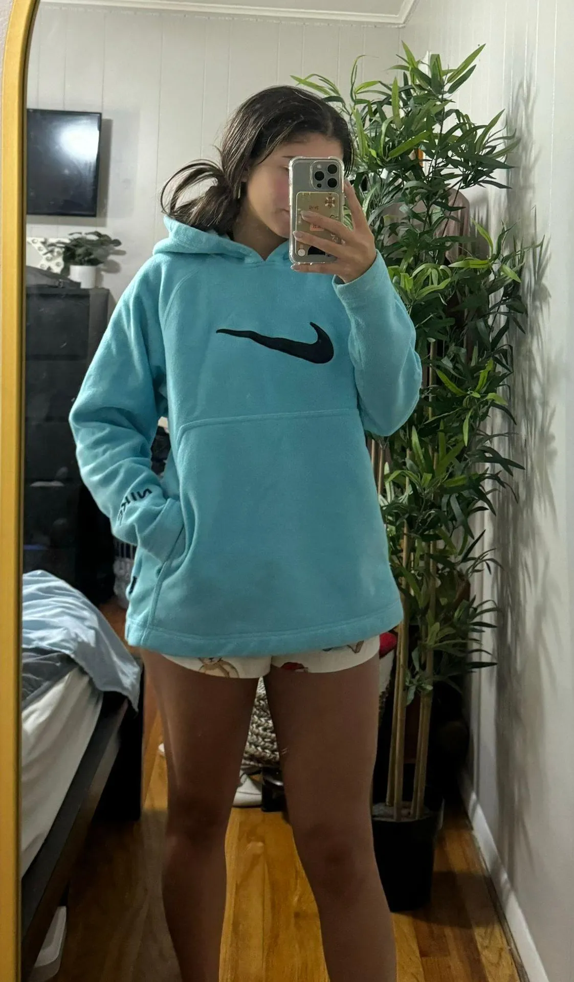 Nike Vintage Fleece Hoodie - Image 2