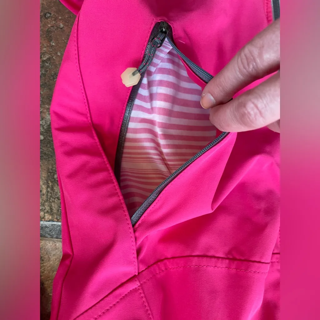 New Balance NB Women’s Full Zip Pink Lined Hoodie Jacket Size Medium - Image 8