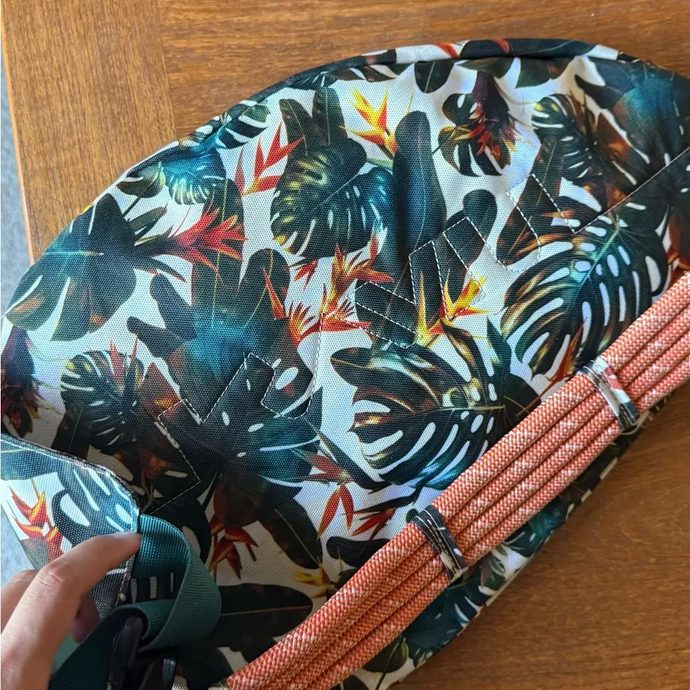 Kavu Tropical Sling Bag with Orange and Green Accents - Image 4