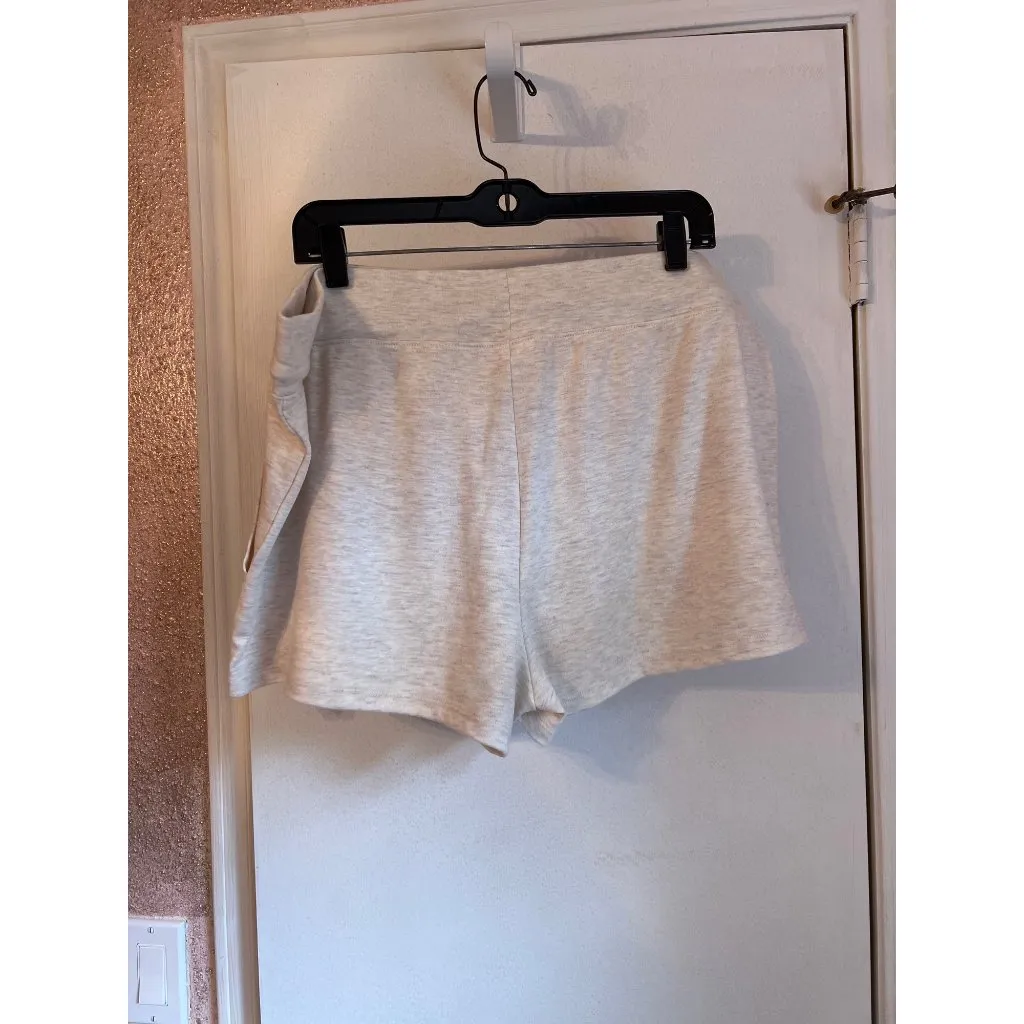 Cozy Womens Heather Gray Drawstring Lounge Shorts By Stars Above Size XXL Soft C - Image 5