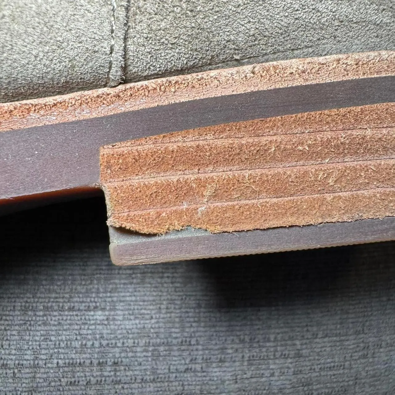 Kork-Ease Women’s Size 11 Beige Suede Chelsea Ankle Boots Slip-On Lug Comfort - Image 7