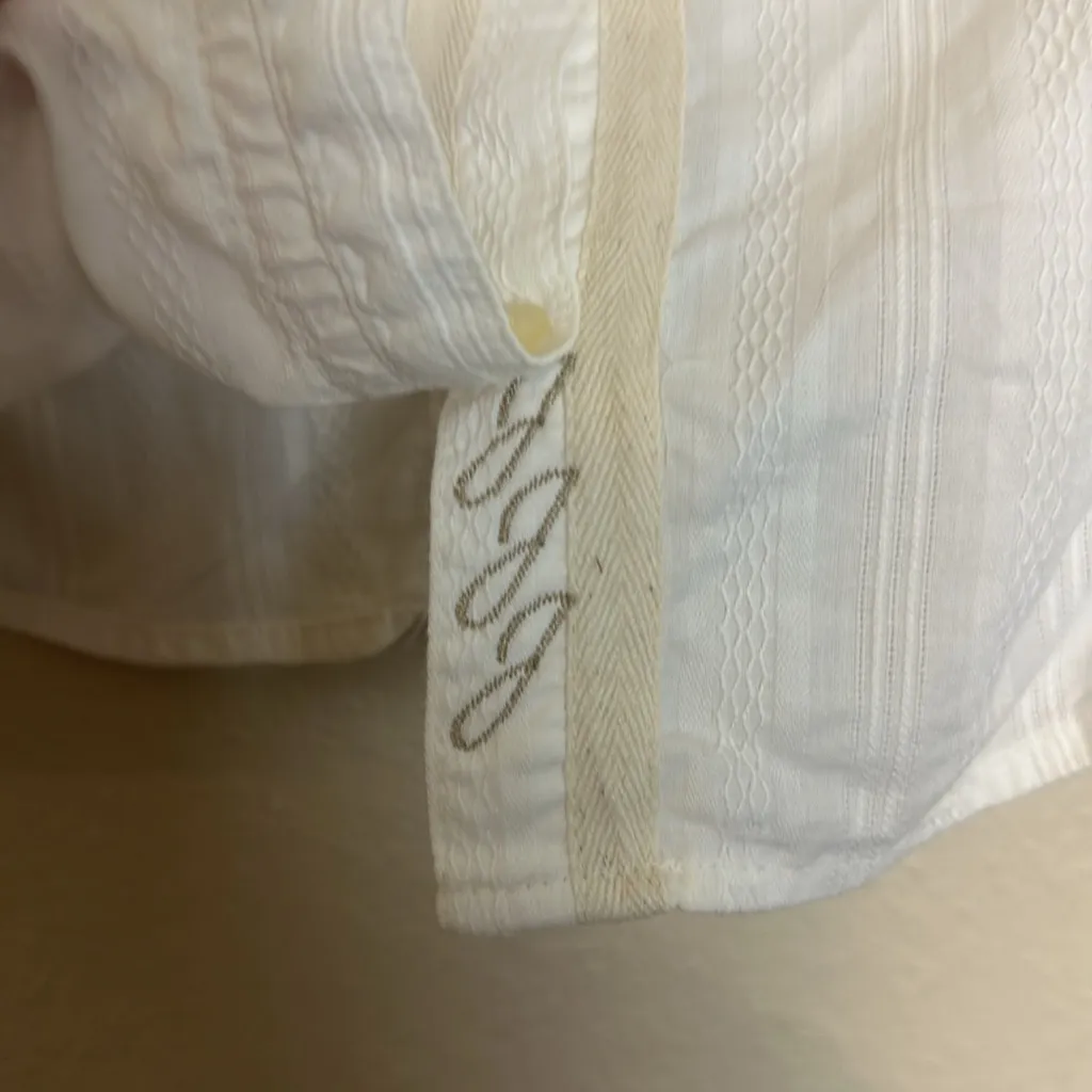 Johnny Was 3J Workshop Button Down Shorts Sleeves Shirt Size Large - Image 7