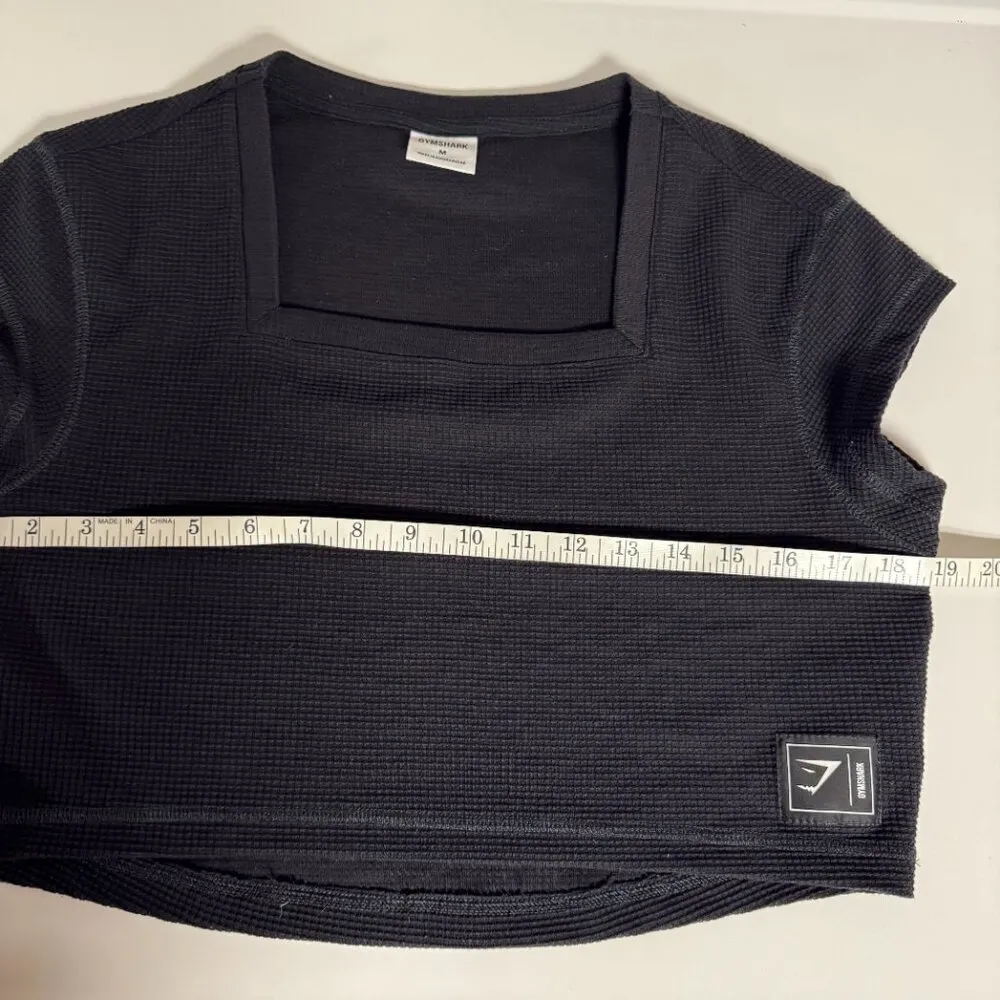 Gymshark Pause Crop Shirt - Image 8