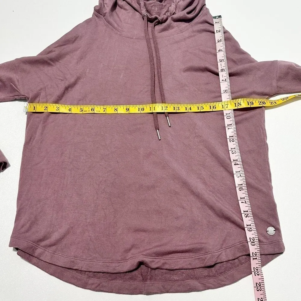 Calvin Klein Women's Performance Long Sleeve‎ Hoodie Sweatshirt Purple Size XS - Image 4