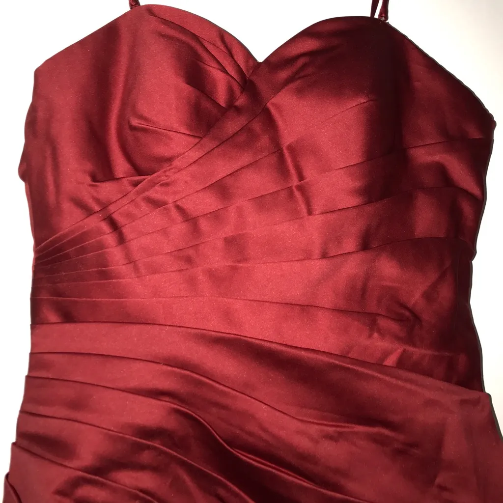 Bridesmaid Dress Red - Image 3