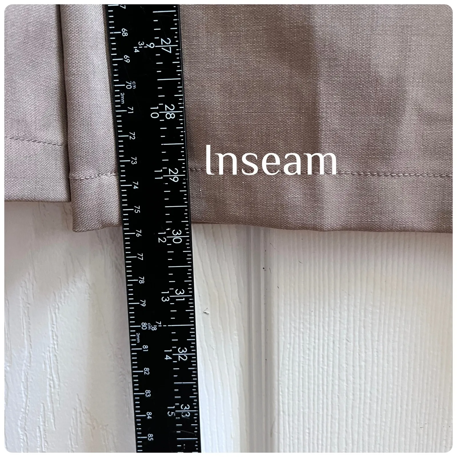 OGL New Tencel Linen Blend Pants Tucked Wide Leg Large Trouser 30 Inch Inseam Brown - Image 12