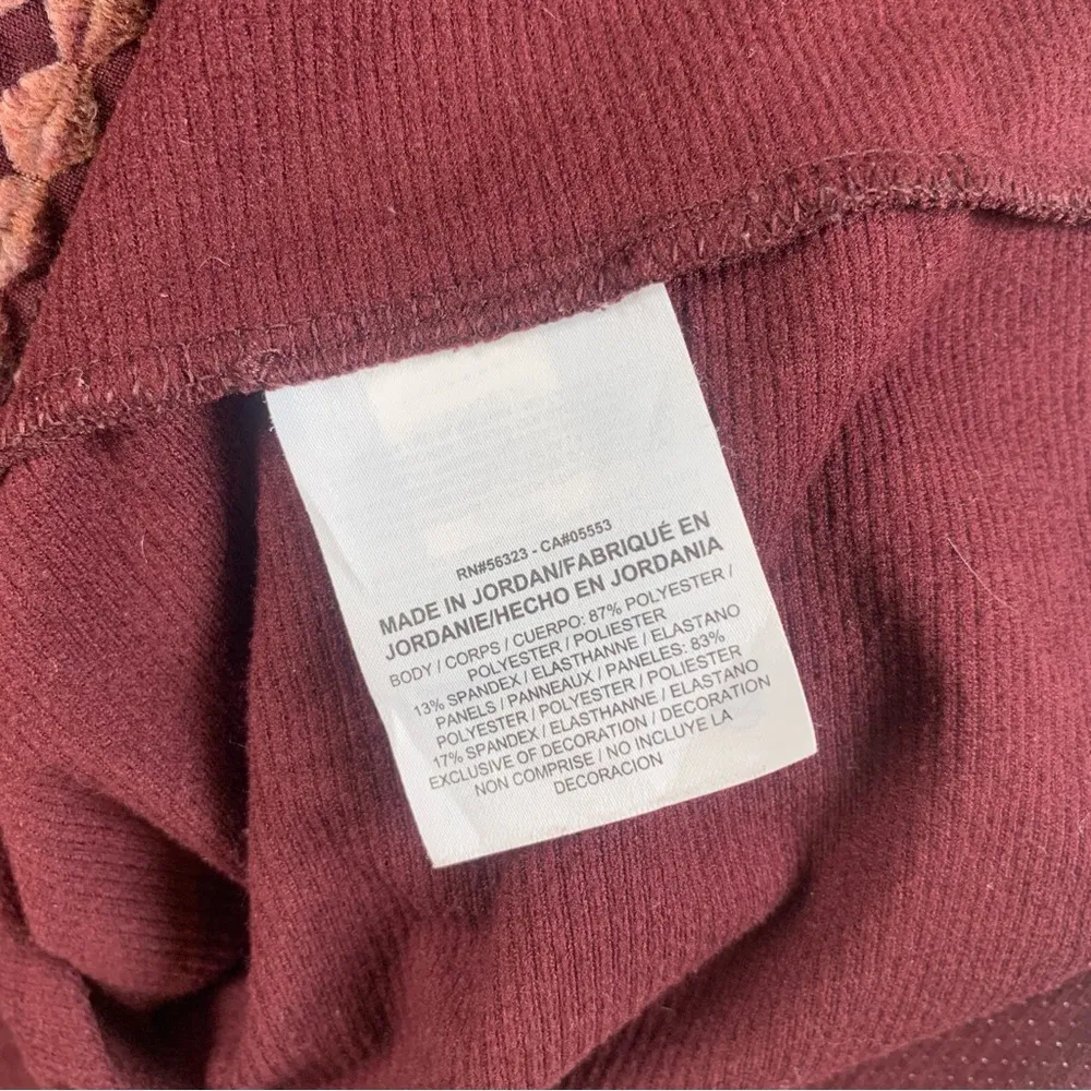 Nike Pro Hyperwarm Maroon Red Long Sleeve Training Sweater Size XXL - Image 11