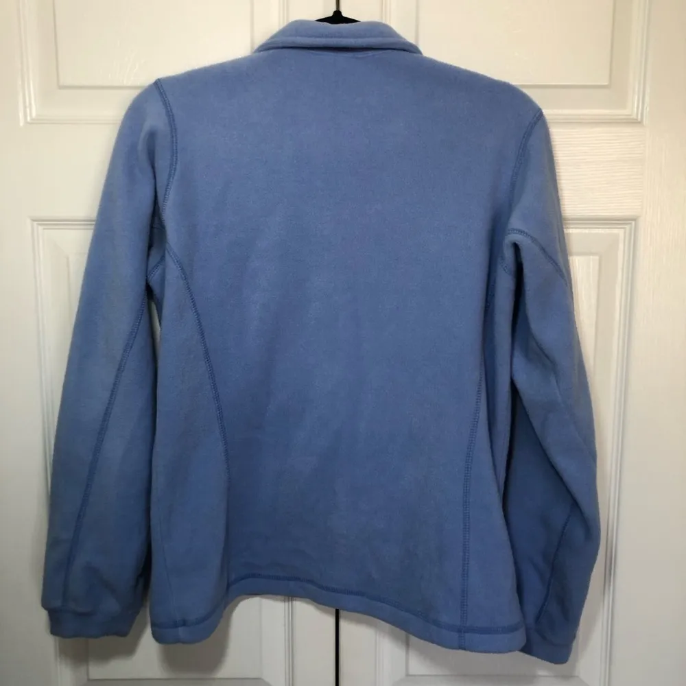 Periwinkle Colombia Women’s Fleece Jacket Size M Blue Size M - Image 6