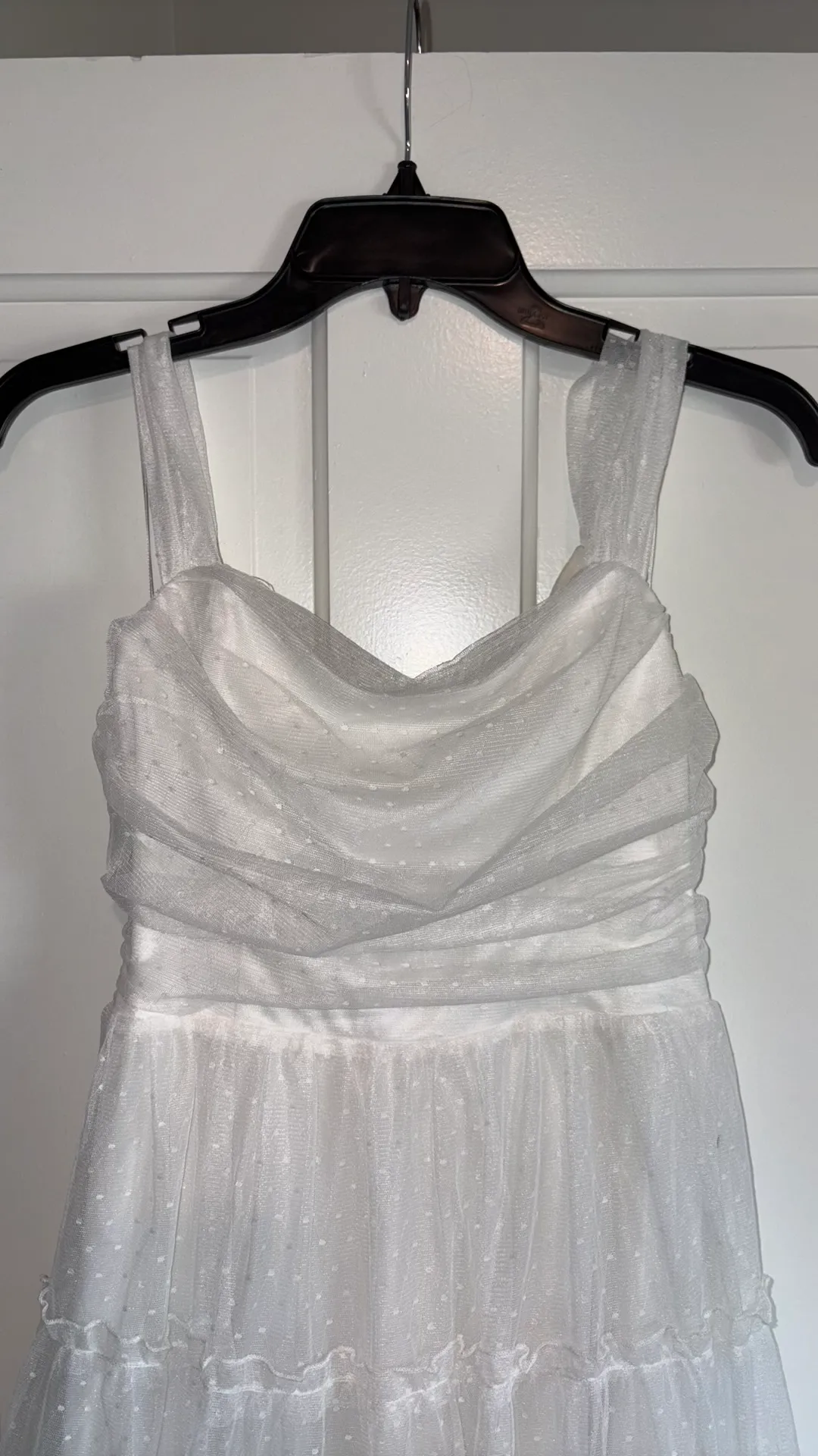 Lulus White Maxi Dress Size Medium  - Image 6