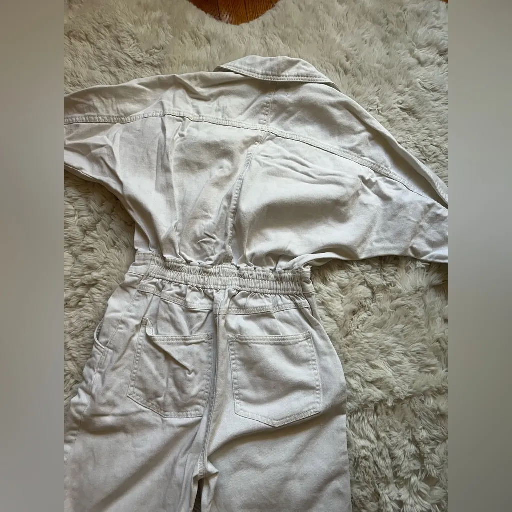 New Look Denim off White Romper / Jumpsuit size 8 - Image 9