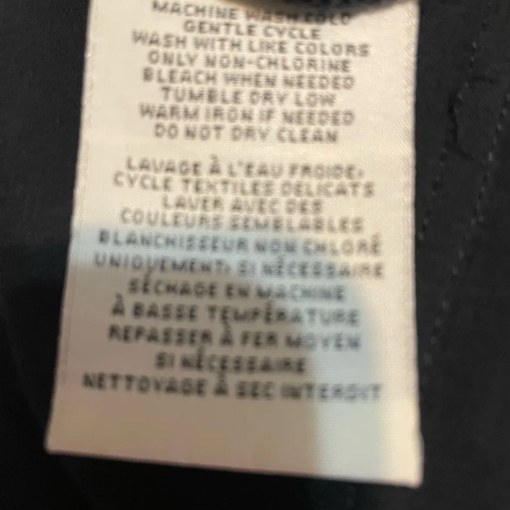 Denim & Supply Ralph Lauren Black Long Sleeve Dress - Image 8