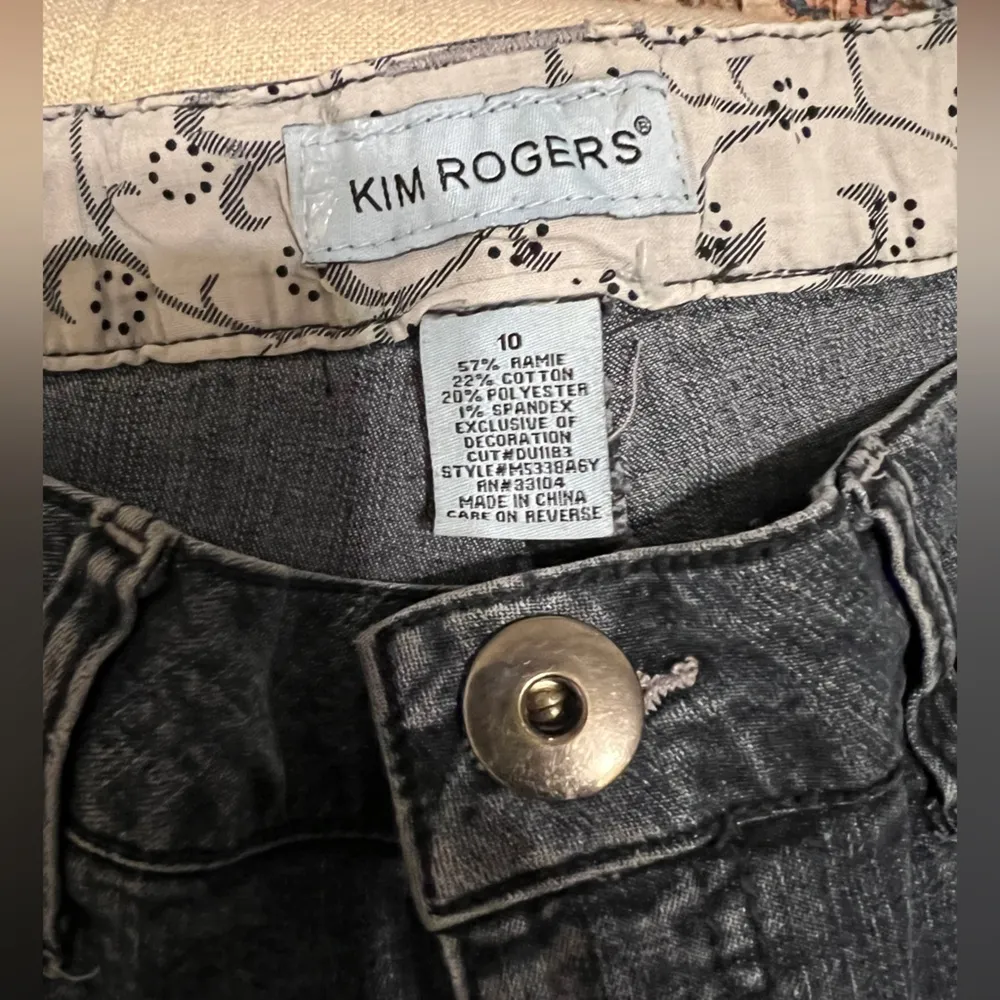 Kim Rogers Blue Jeans- Size 10 - Image 3
