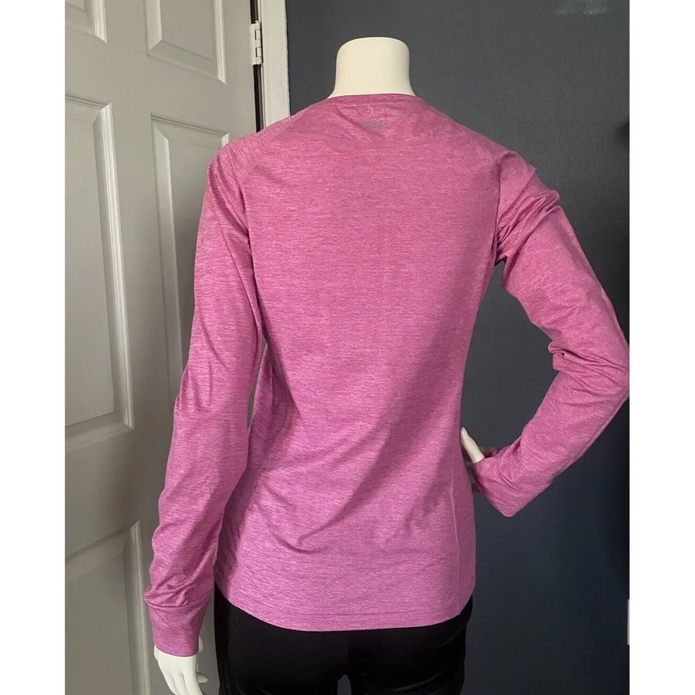 GSX Gander Mountain Sports Long Sleeved Top Pink Size Small Thumbholes Active - Image 4