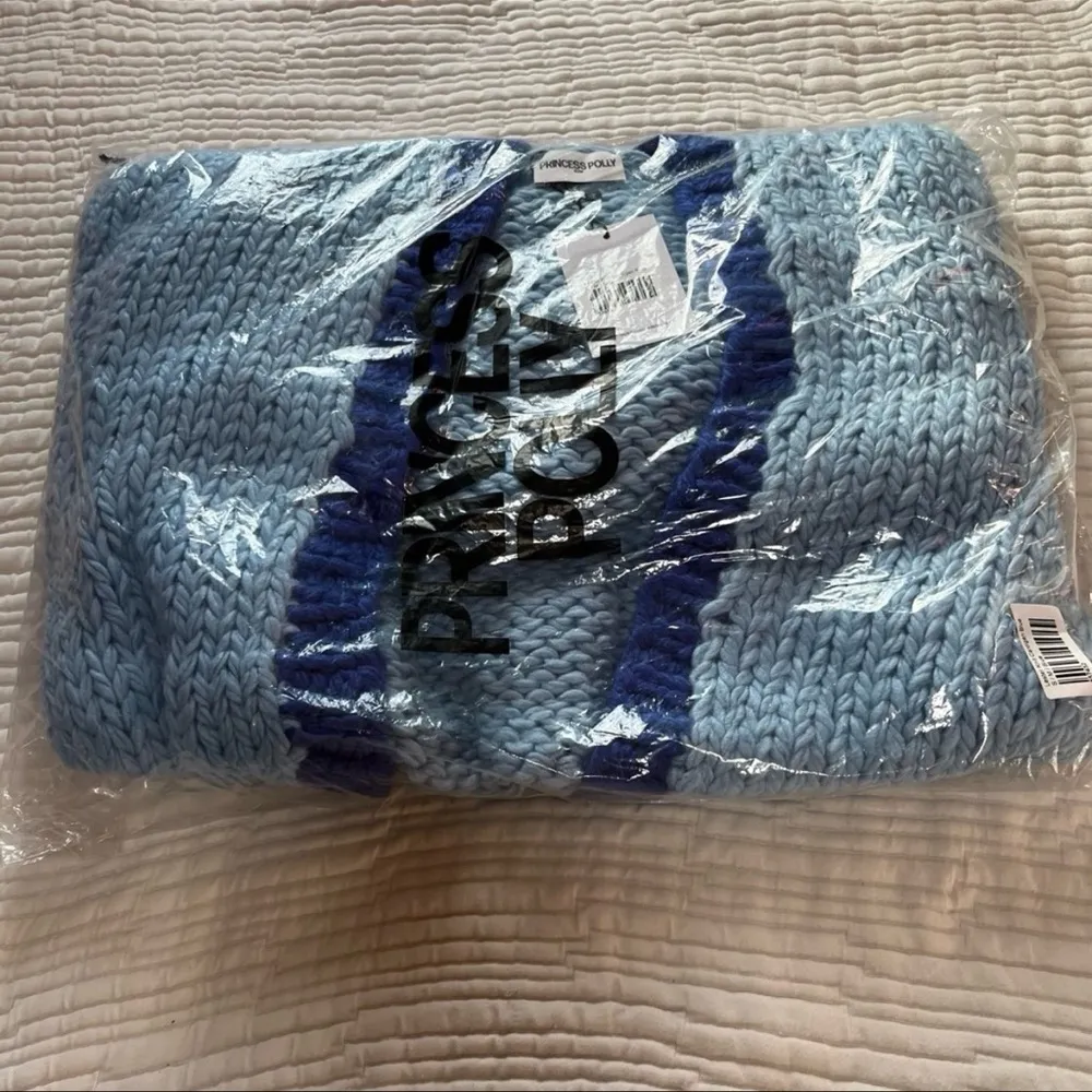 Princess Polly LESTER KNIT CARDIGAN BLUE - Image 8