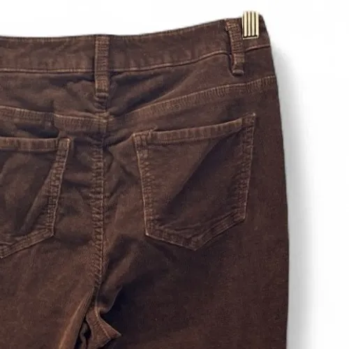 Womens Corduroy Pants Size 8 Chocolate Brown‎ Bootcut Flared Fall Warm Cozy - Image 5