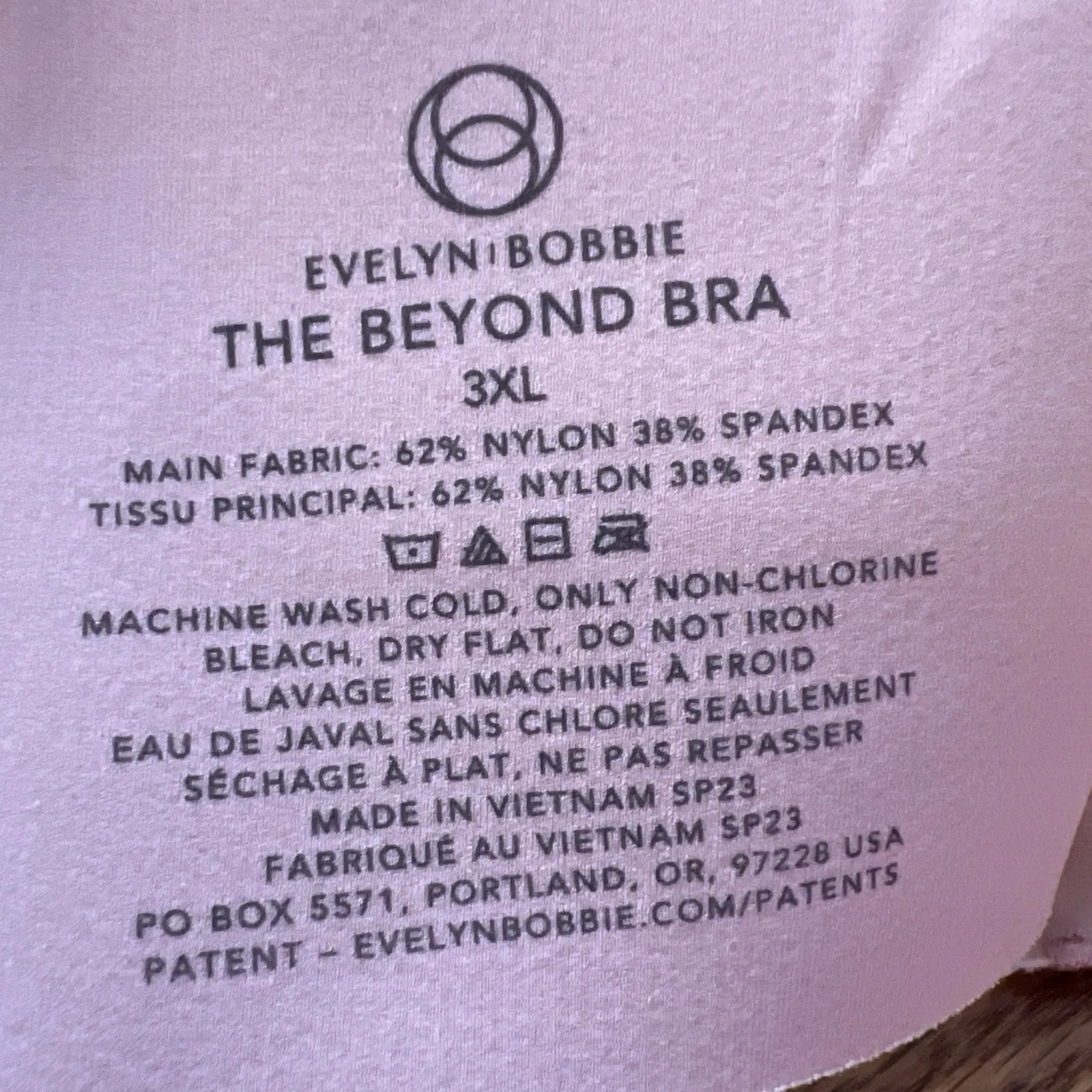 Lot of 2 Evelyn Bobbie Beyond Bra 3XL Wireless Full Coverage Comfort Purple Size undefined - Image 7