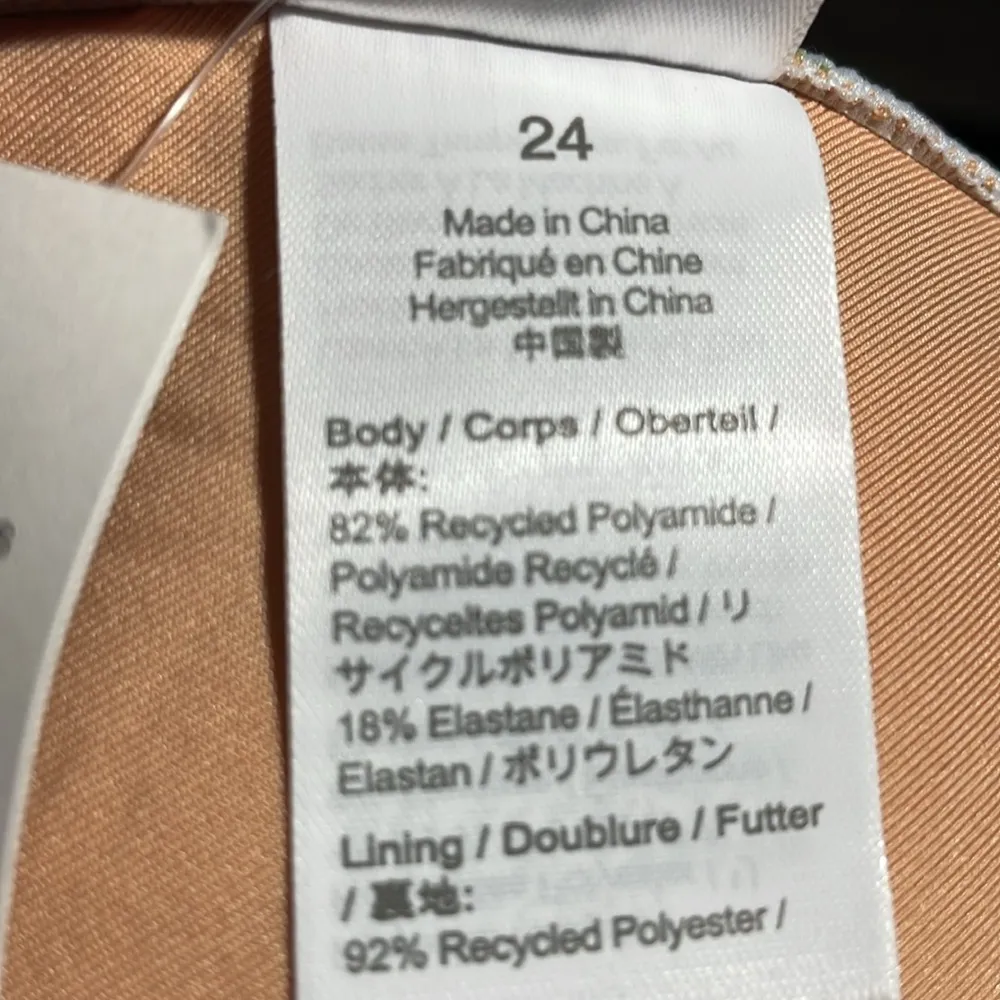 J Crew Plunge One Piece Swimsuit Bathing Suit 24/3X Cloud Meadow Floral NWT - Image 7