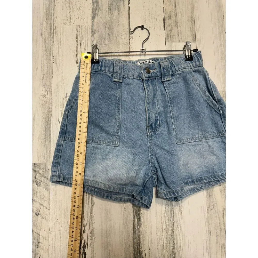 Wax blue Jean shorts - Image 8