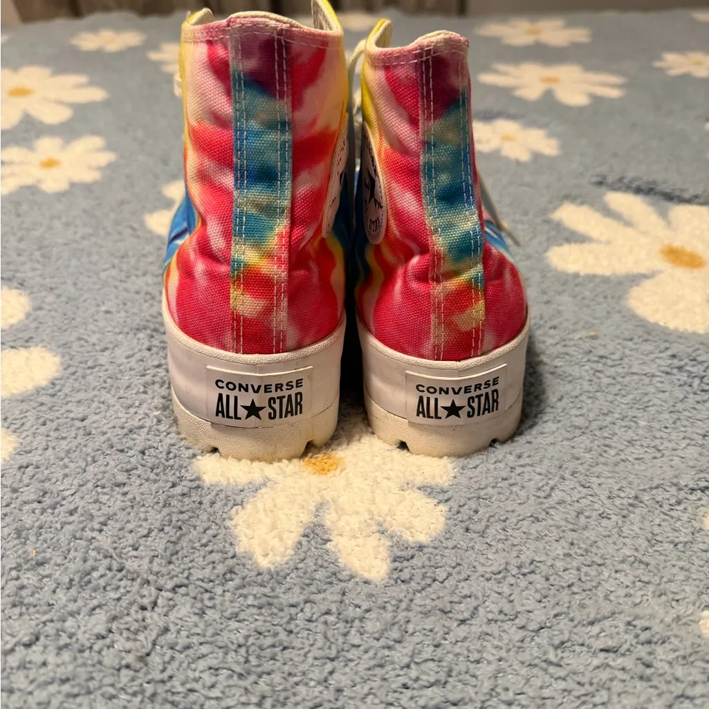 Converse Tie-Dye High-Top Sneakers - Image 2