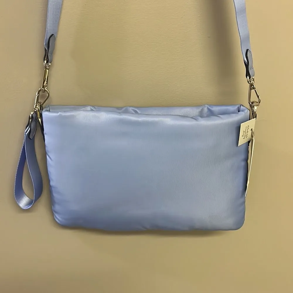 A New Day Baby Blue LightWeight Convertible Purse w/ Crossbody Stra… - Image 3