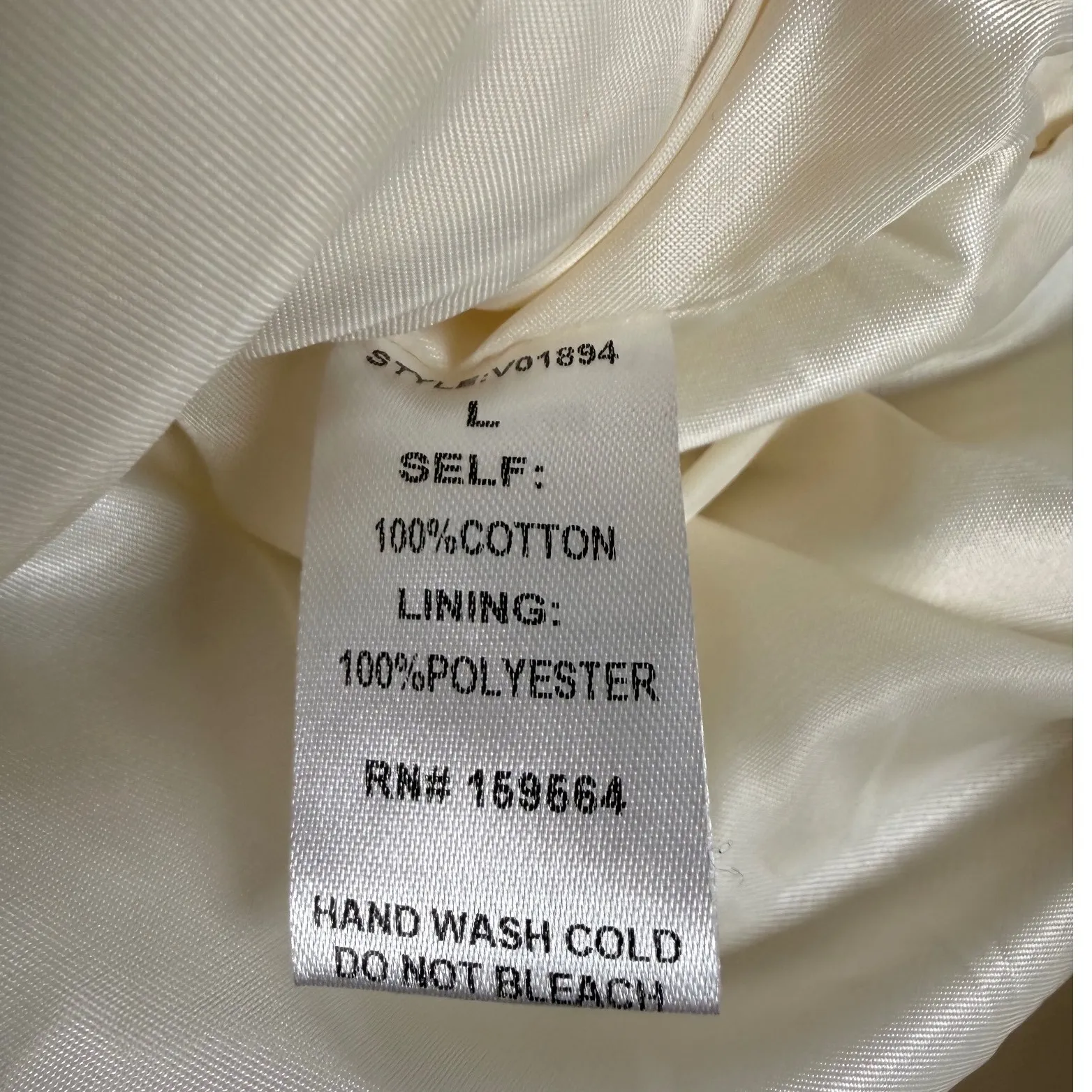 Bluivy‎ Quilted Corduroy Vest Women's Cream minimal "Young Contemporary" Size L Size L - Image 4