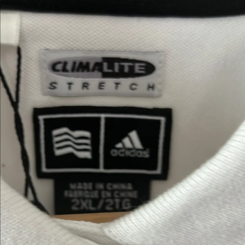 Adidas A11 Women’s ClimaLite Flex Pique Golf Polo Shirt – Size 2XL White - Image 3