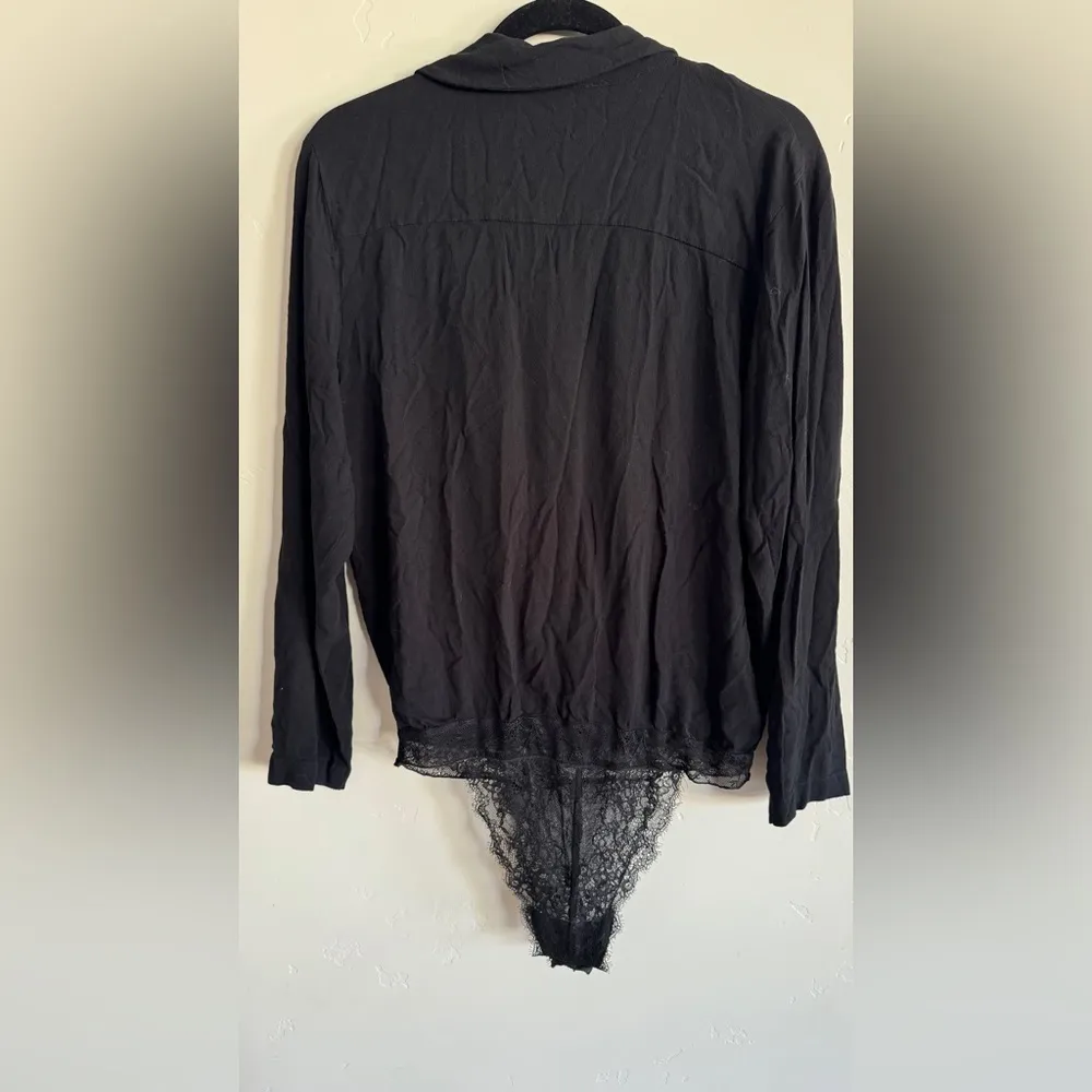 Intimately Free People Elsa Bodysuit black size medium - Image 8