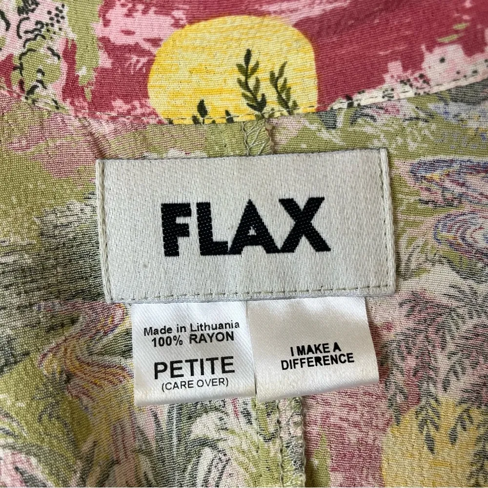 FLAX Swamp Forrest Printed Shirt - Image 6