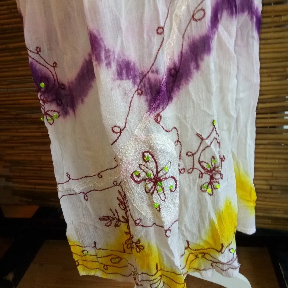 California Breeze Sundress M/L Purple Size L - Image 4