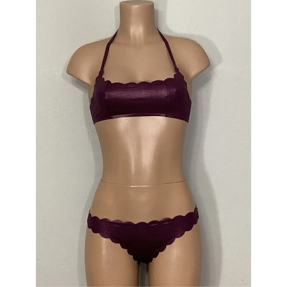 New. Pilyq plume reversible bikini set. Retails $169. S-top & L-bottom - Image 5