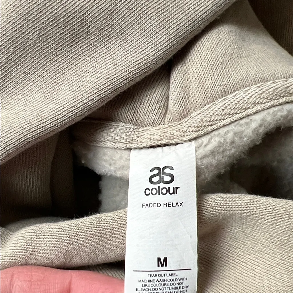 Scatter Joy Project The Artists Will Save Us Neutral Hoodie Brown Size M - Image 4