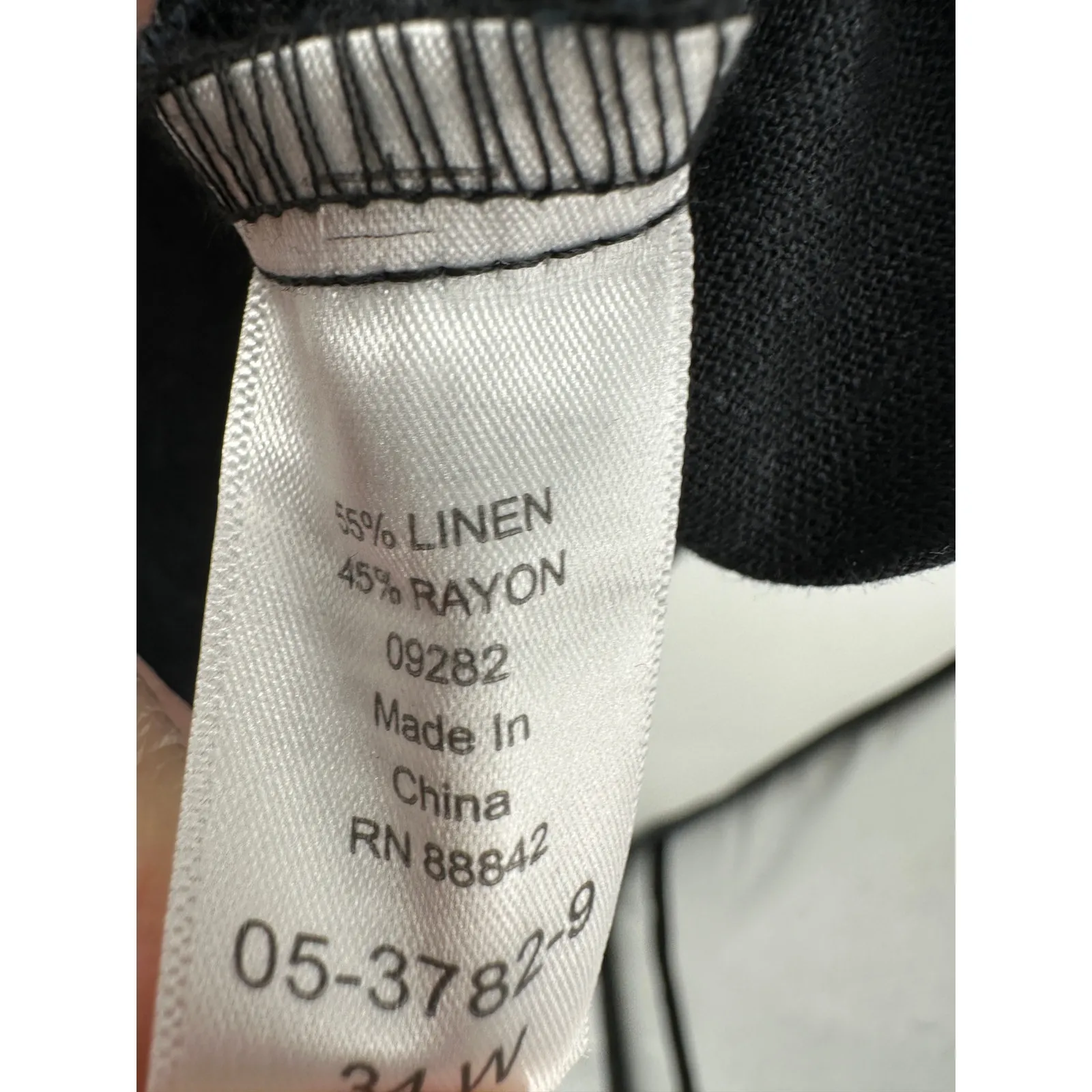 Woman Within Minimal Linen Midi Overall Dress Women Sz 5X Coastal Resort Chic - Image 6