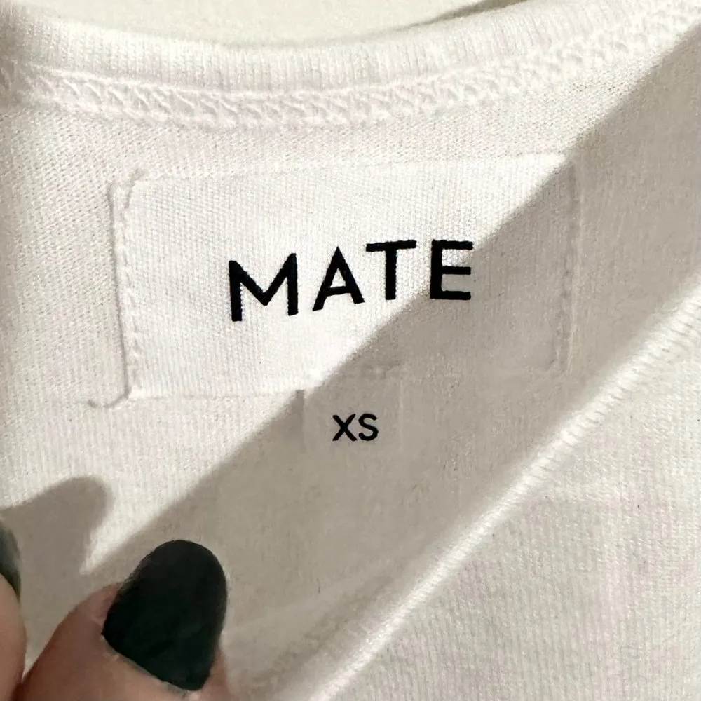 NWT MATE the Label White Tencel Sleep Tank - XS - Image 3