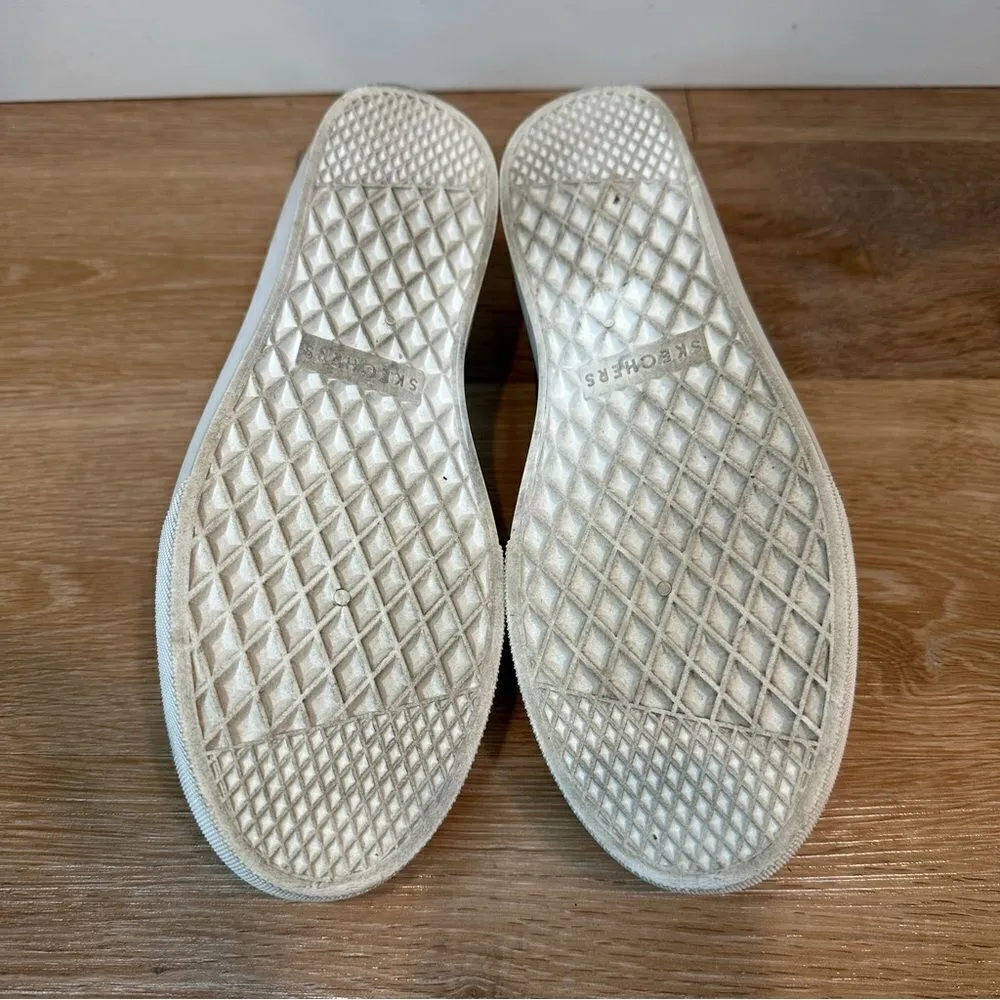 Skechers Women’s Poppy Cloud Dust Purple Glitters Shoes - Image 9