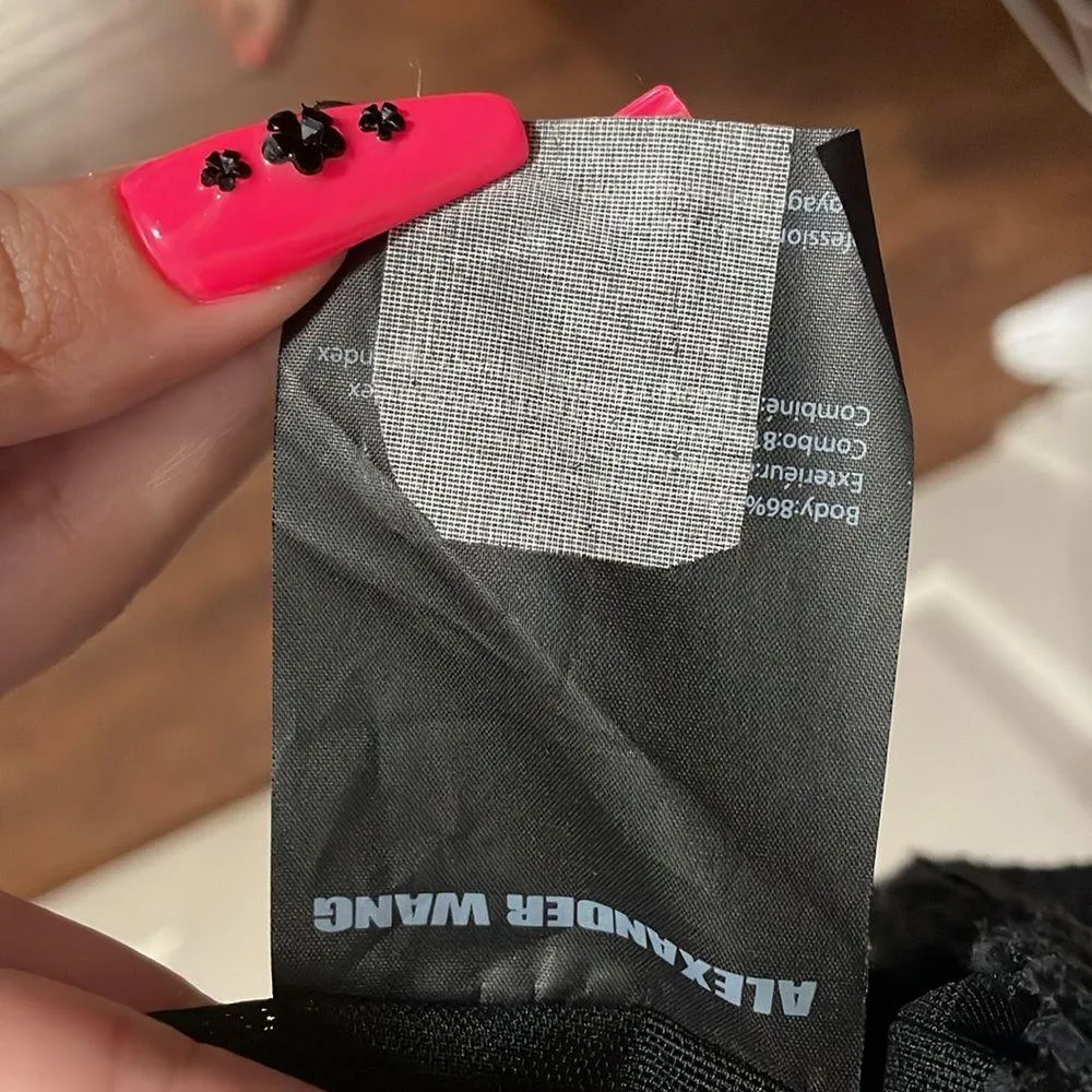 💙💖 Alexander Wang Black Spider Lace Bandage Dress - Image 6