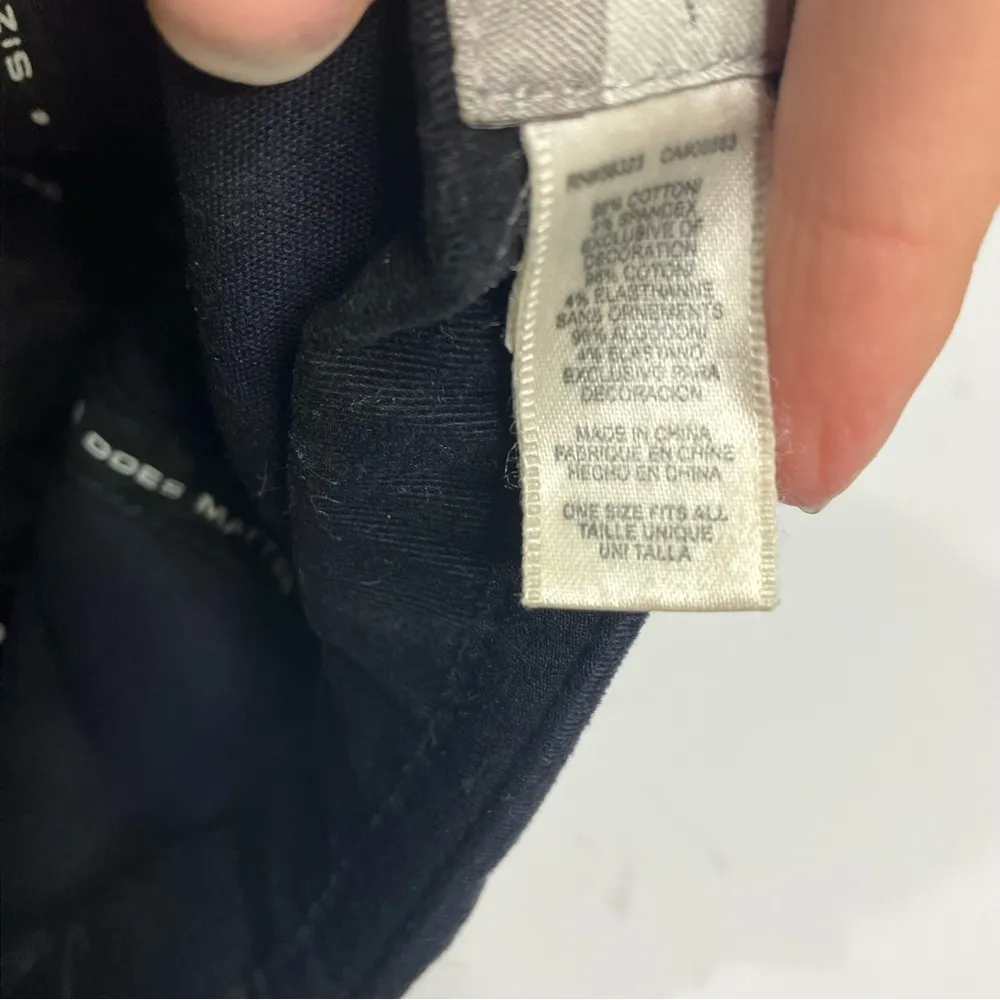 Nike baseball cap black with silver details one‎ size fits all - Image 8