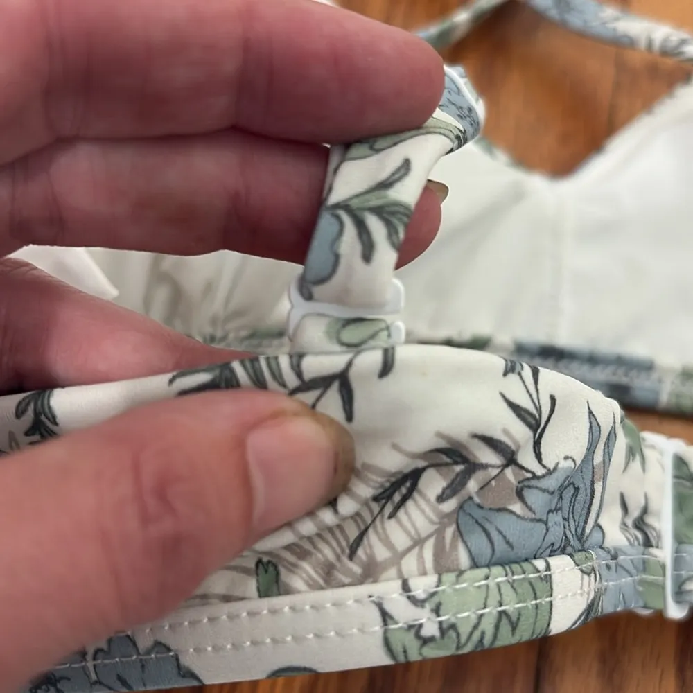 Andie bikini set Valencia top Super High‎ Waisted Bottom Tuscan floral sz S NWOT - Image 8